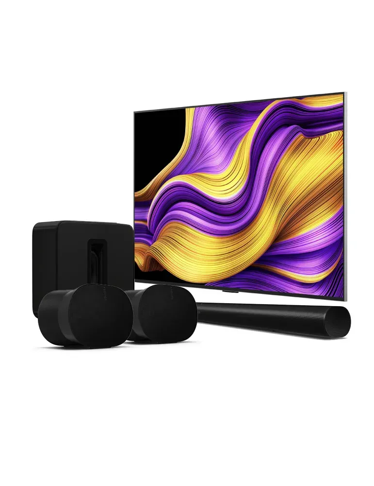 SONOS Zestaw Kina Domowego: Sonos Arc Ultra + 2x Era 300 + Sub 4 + LG Oled77G54LW