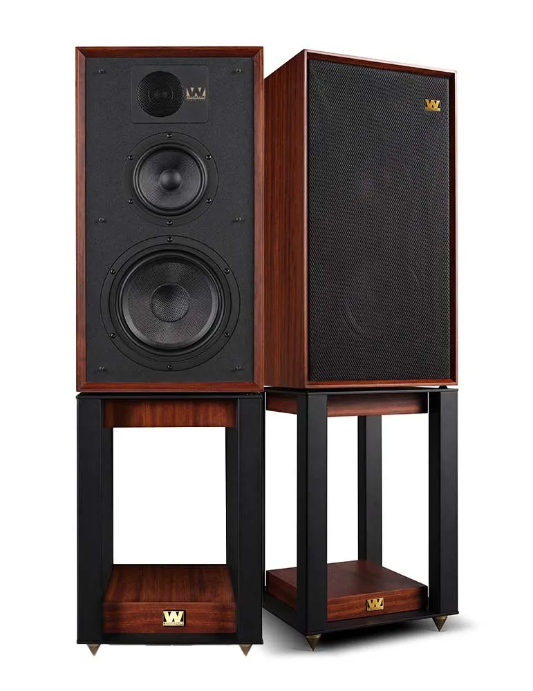 WHARFEDALE Zestaw Wharfedale Linton — kolumny 3-drożne do stereo i winylu