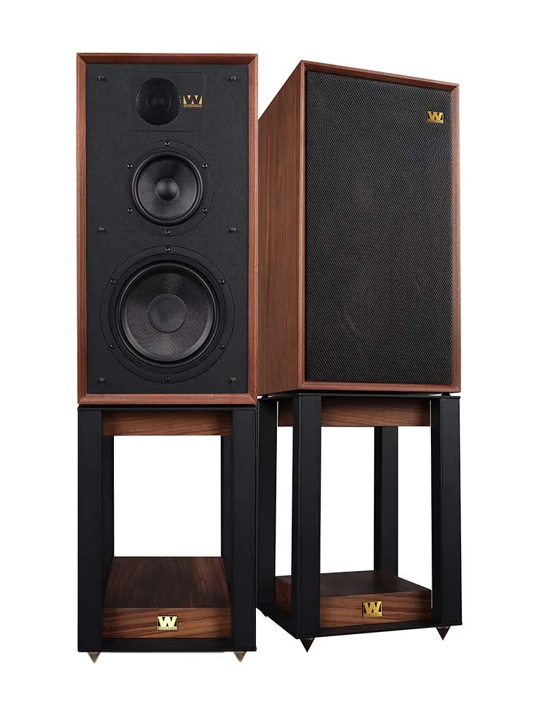 WHARFEDALE Zestaw Wharfedale Linton — kolumny 3-drożne do stereo i winylu