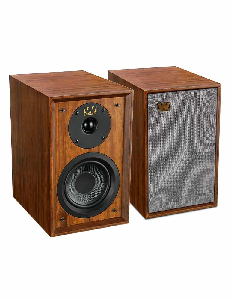 WHARFEDALE Wharfedale Denton 80th — Kolumny podstawkowe o ciepłym brzmieniu
