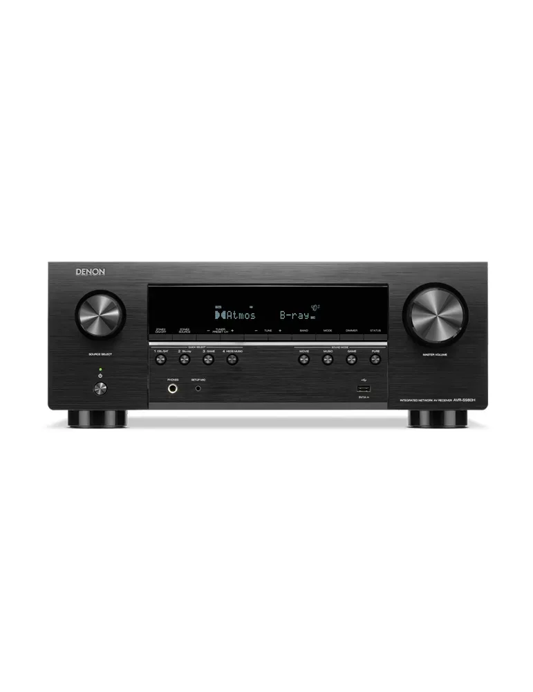 DENON Zestaw kina domowego: Denon AVR-S980H + Focal SIB EVO 5.1
