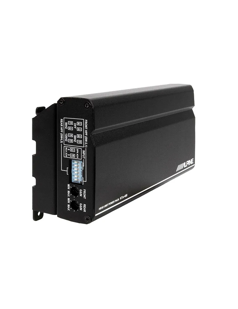 ALPINE Alpine KTA-450 — Profesjonalny 4-kanałowy wzmacniacz audio z DPP