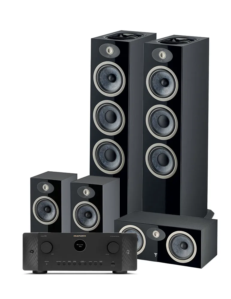 MARANTZ Zestaw kina domowego: Marantz Cinema 60 + Focal Theva N°3D/N°1/Center