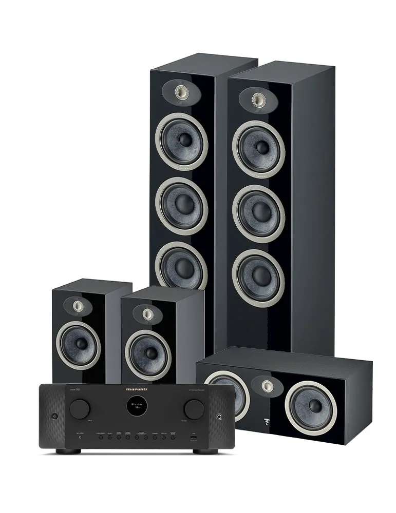 MARANTZ Zestaw Kina Domowego: Marantz Cinema 60 + Theva N°2/N°1/Center