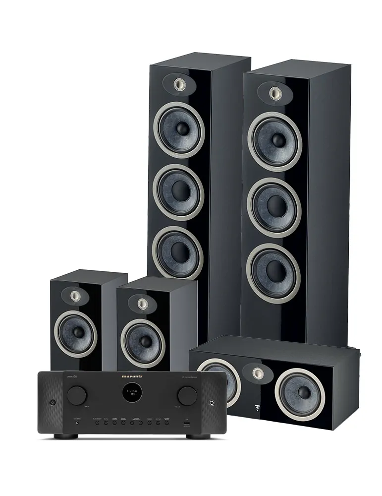 MARANTZ Zestaw Kina Domowego: Marantz Cinema 60 + Focal Theva N°3/N°1/Center