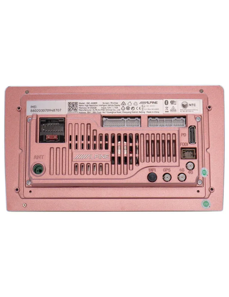 ALPINE Alpine INE-AX809 — Radio samochodowe 2DIN z CarPlay i DSP