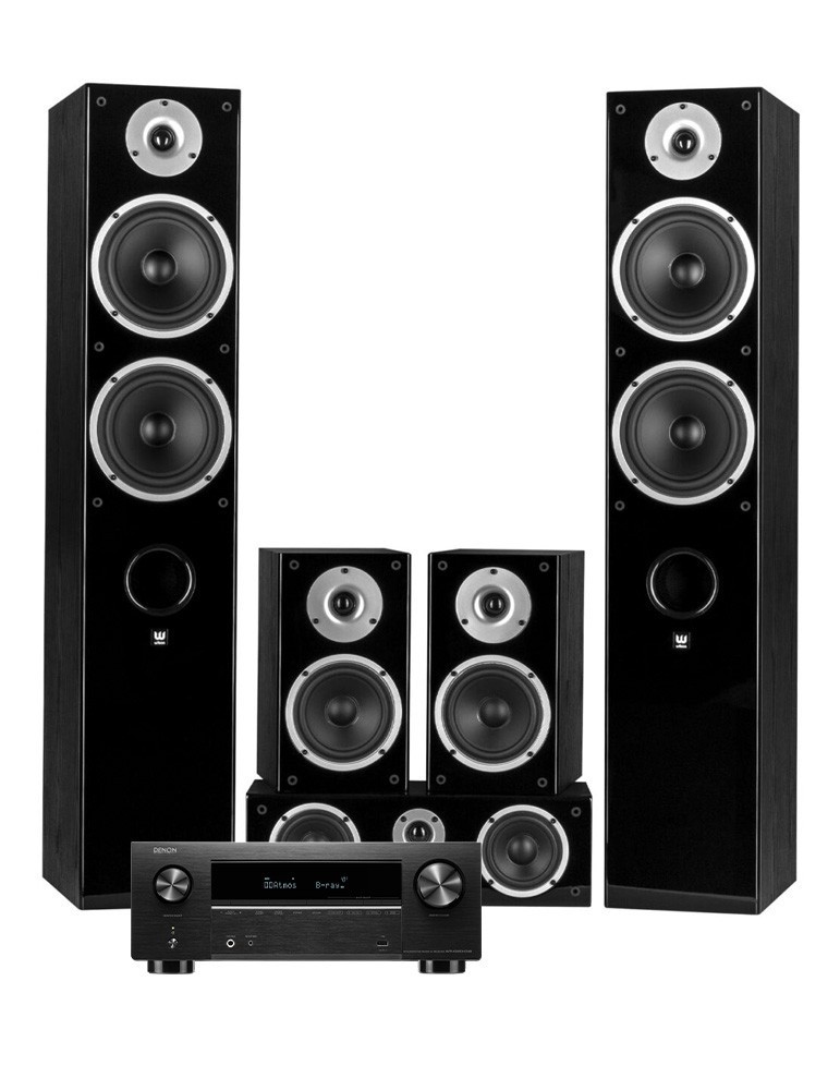 DENON Zestaw Kina Domowego: Denon AVR-X2900H DAB + Raptor 7/1/Vocal