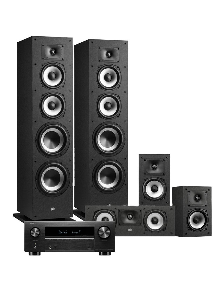 DENON Zestaw Kina Domowego: Denon AVR-X2900H DAB + Polk Audio XT70/15/30C
