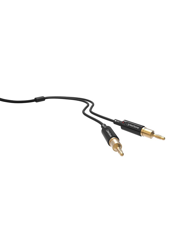 NORSTONE Norstone Arran MC 2x1,5 m — kabel głośnikowy z wtykami bananowymi