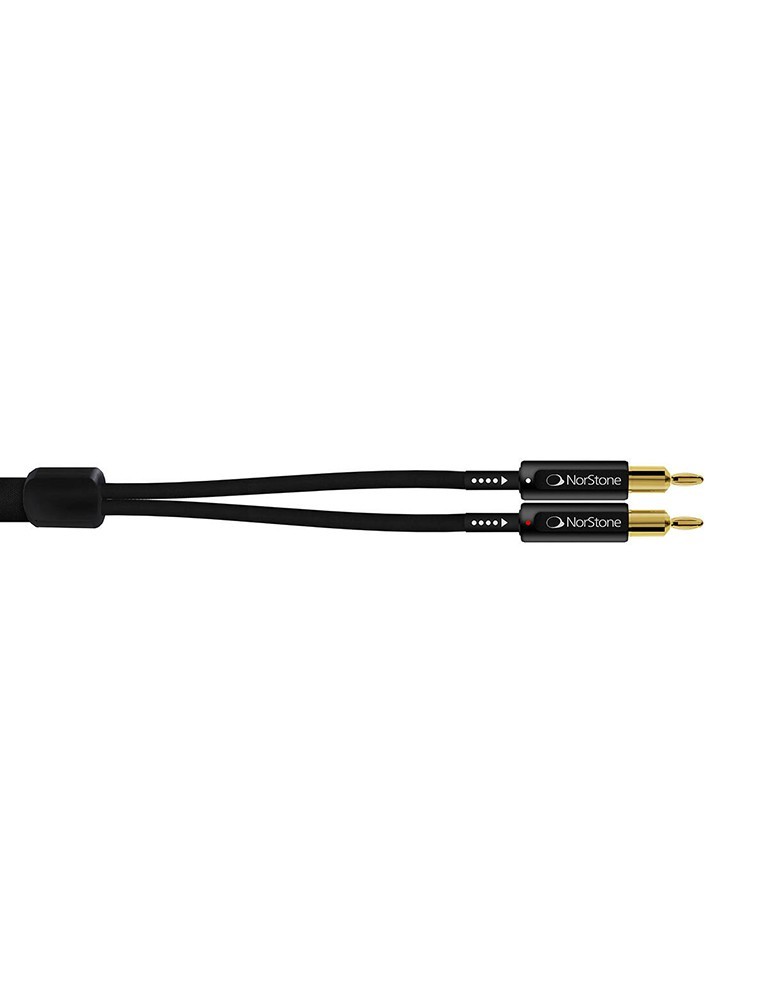 NORSTONE Norstone Arran MC 2x1,5 m — kabel głośnikowy z wtykami bananowymi