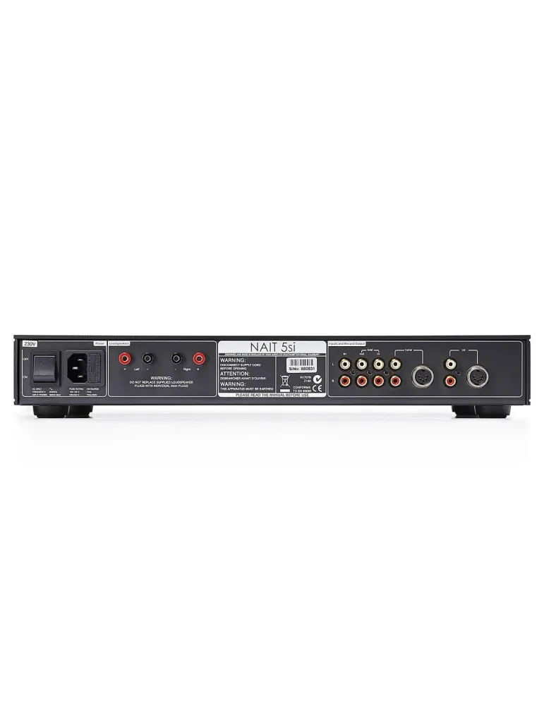 Naim NAIT 5SI — wzmacniacz z trybem AV bypass do stereo i kina