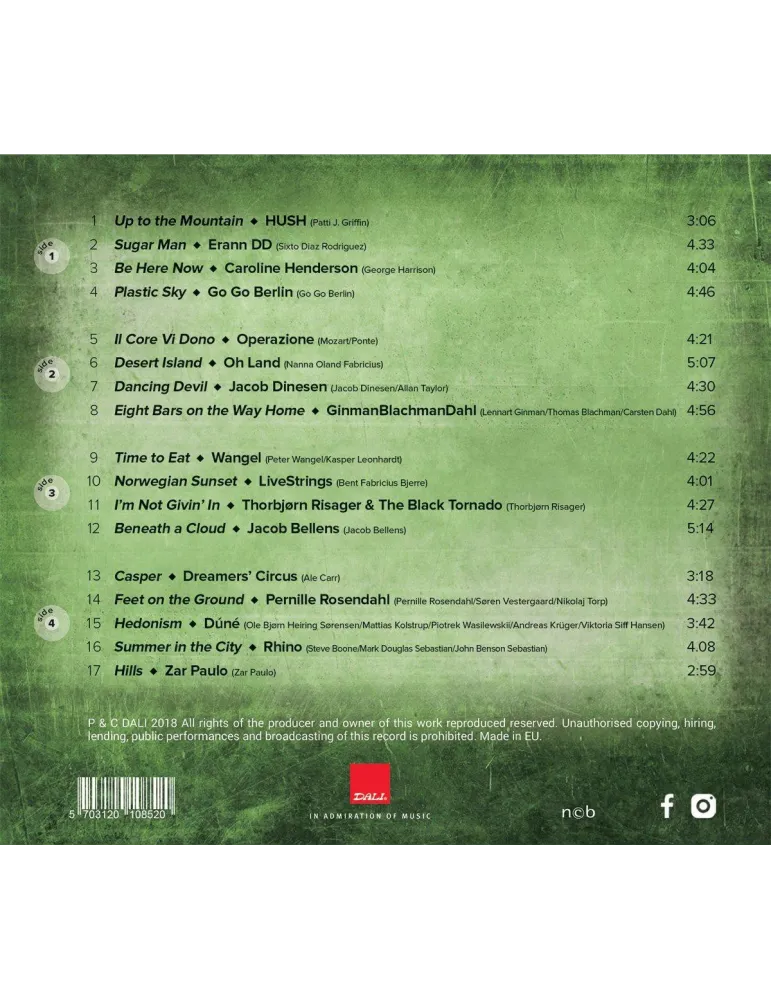 DALI Dali THE DALI LP VOL. 2 — Płyta winylowa dla audiofilów