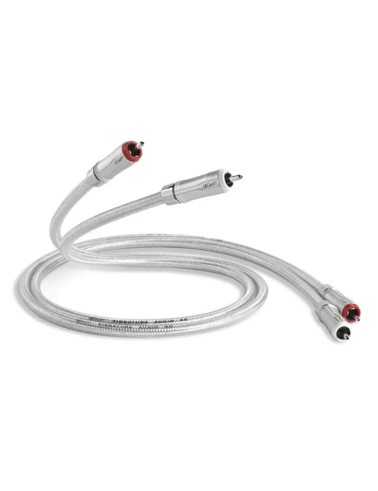 QED QED Signature 40 — Profesjonalny kabel stereo 2x RCA M, miedź beztlenowa