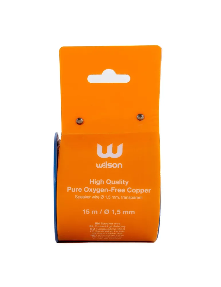 WILSON Wilson SPK Cable 1.5mm — Profesjonalny przewód głośnikowy 15m OFC