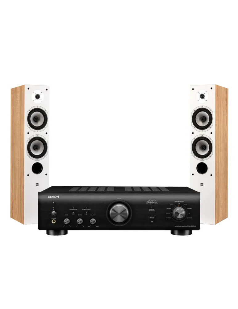 DENON Zestaw stereo Denon PMA-600NE + Wilson Six — Bluetooth, USB, phono