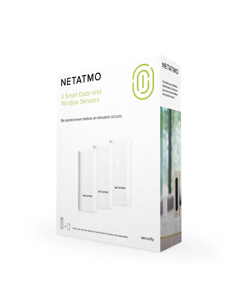 NETATMO Netatmo Sensors — Bezprzewodowy czujnik dźwięku do smart home IoT