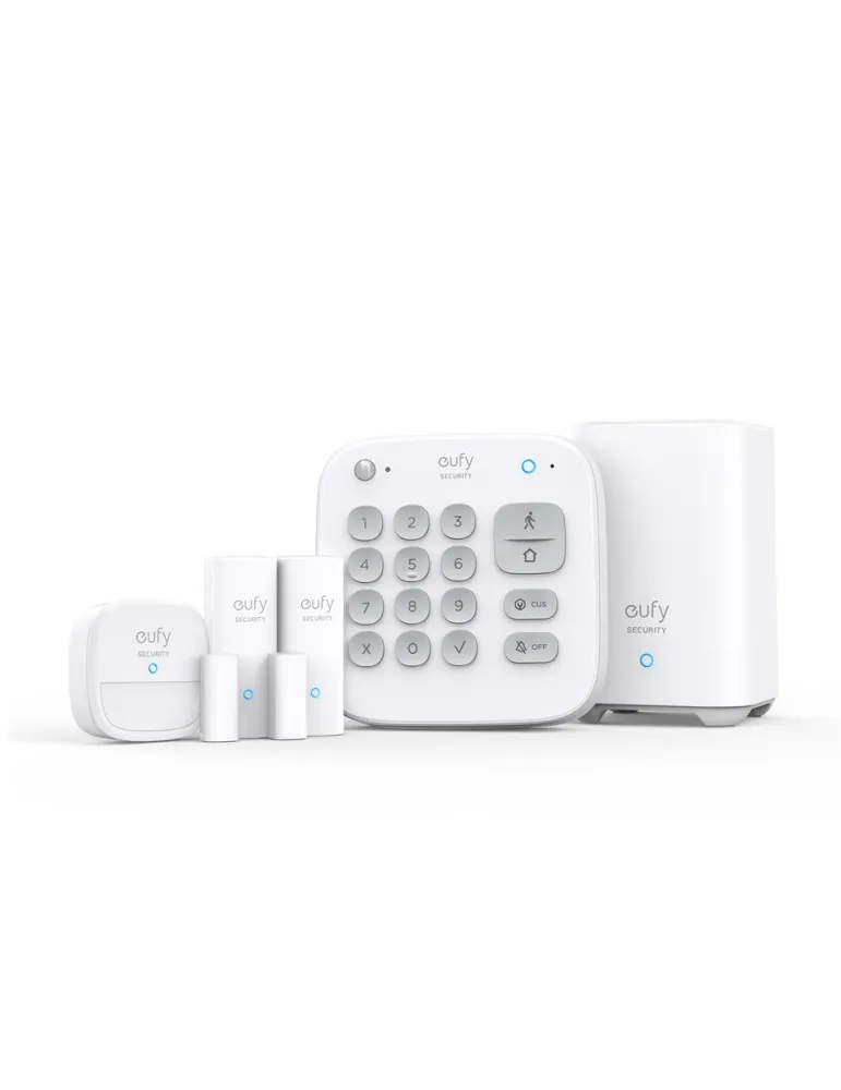 EUFY Eufy 5-Piece Home Alarm Kit — Inteligentny zestaw alarmowy do domu z powiadomieniami