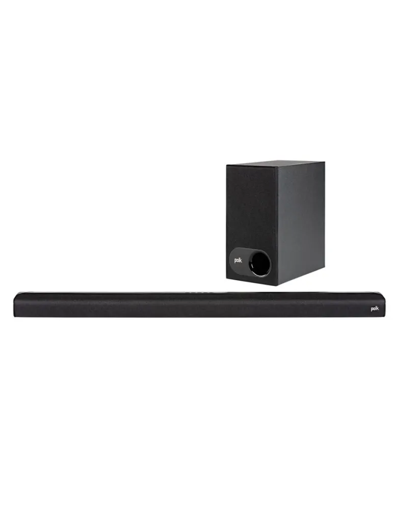 POLK AUDIO Polk Audio Signa S2 — Soundbar z Bluetooth i HDMI ARC, subwoofer bezprzewodowy