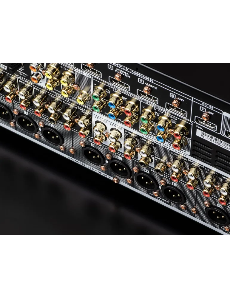 MARANTZ Marantz AV7706 — Przedwzmacniacz 8K z wyjściami XLR/RCA i modułami HDAM