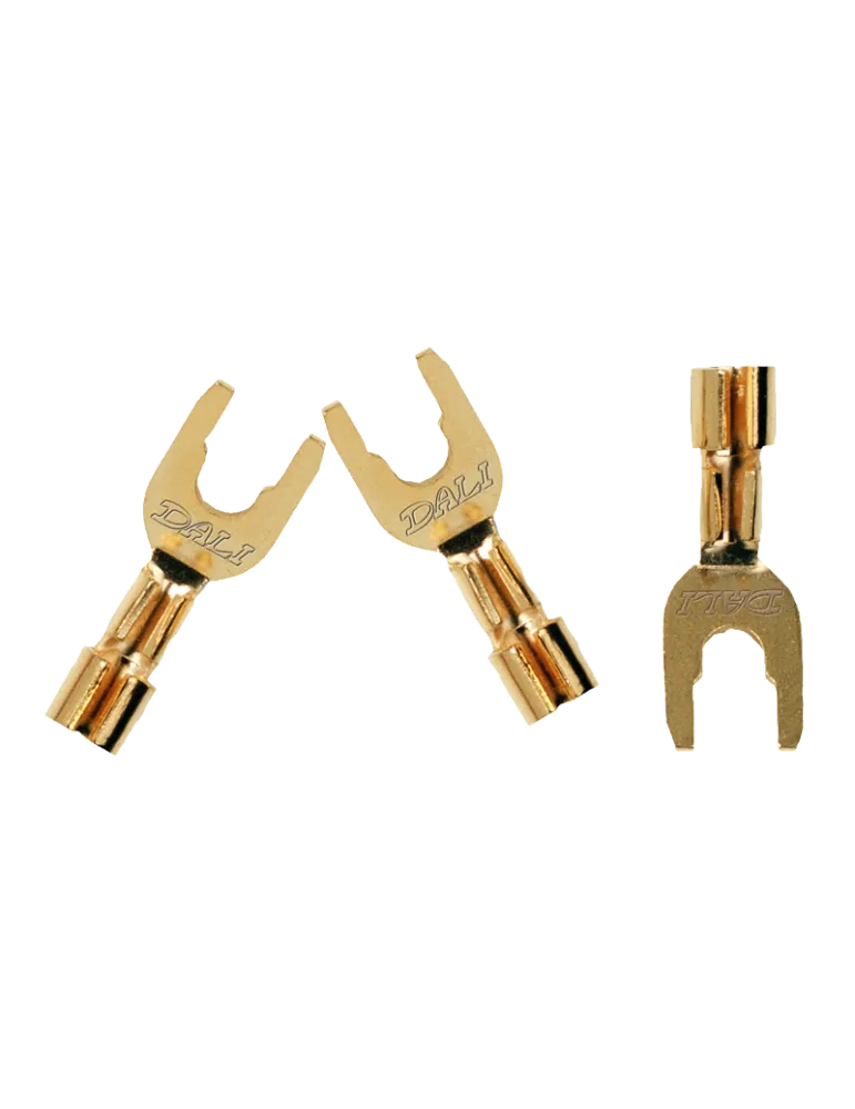 DALI Dali 4 Spade Lugs — Pozłacane wtyki widełkowe do audio hi-fi