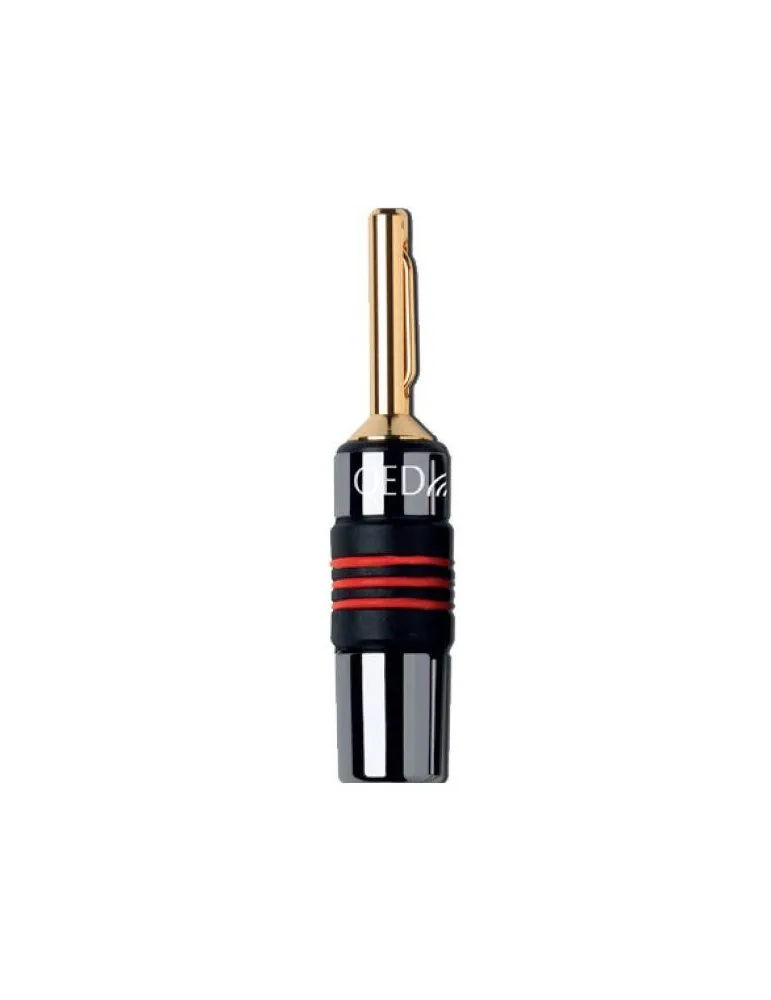 QED QED QE1910 — Premium złącza głośnikowe 4mm, mosiężny korpus, 20 szt.