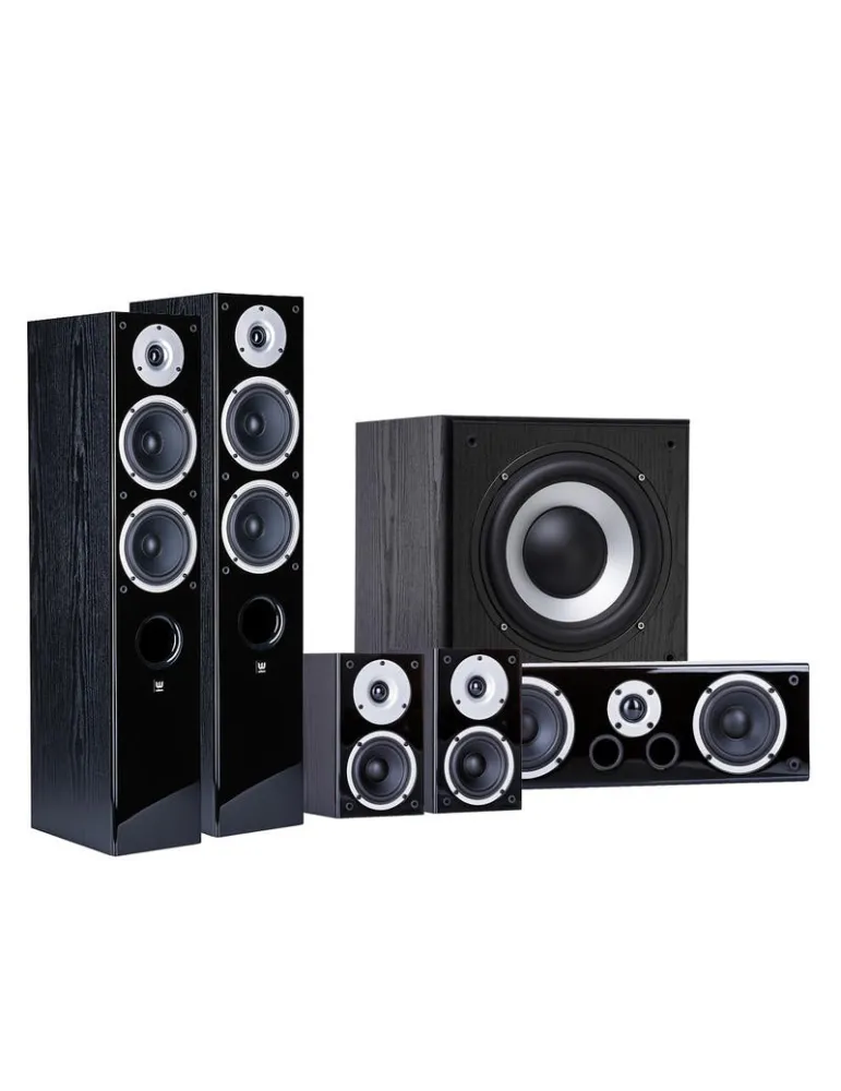 WILSON Zestaw kina domowego Wilson Raptor 5/Mini/Vocal/Sub-9 — dynamiczne brzmienie 5.1