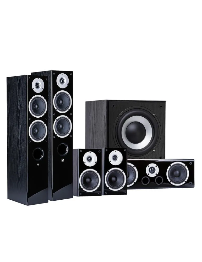 WILSON Zestaw kina domowego Wilson Raptor 5/1/Vocal/SUB-9 — Hi-Fi, bass reflex