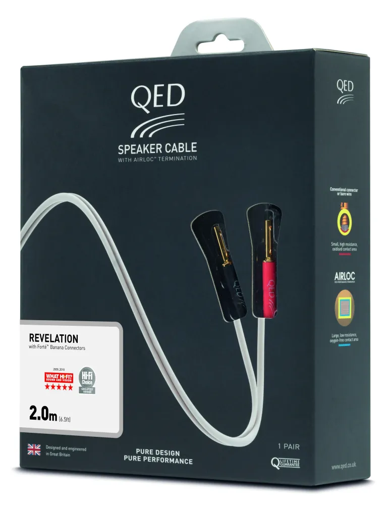 QED QED Signature Revelation — Profesjonalny przewód głośnikowy premium