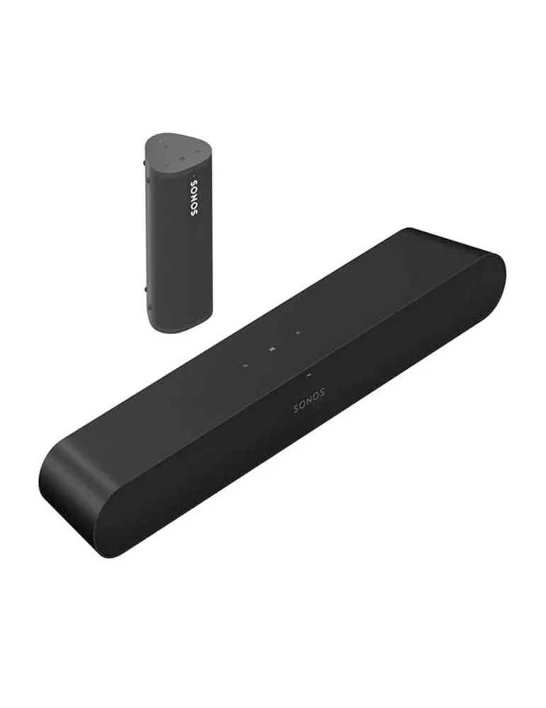 SONOS Zestaw Sonos Ray + Roam 2 — Głośniki premium z bluetooth i Wi-Fi