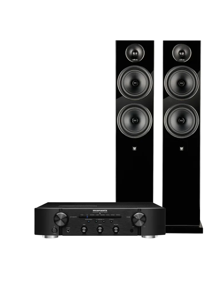MARANTZ Zestaw stereo Marantz PM6007 + Wilson EL-8 — Hi-Res Audio i dynamiczny dźwięk