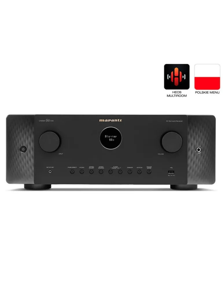 MARANTZ Marantz Cinema 60 DAB — Amplituner 7.2 z Dolby Atmos i HEOS