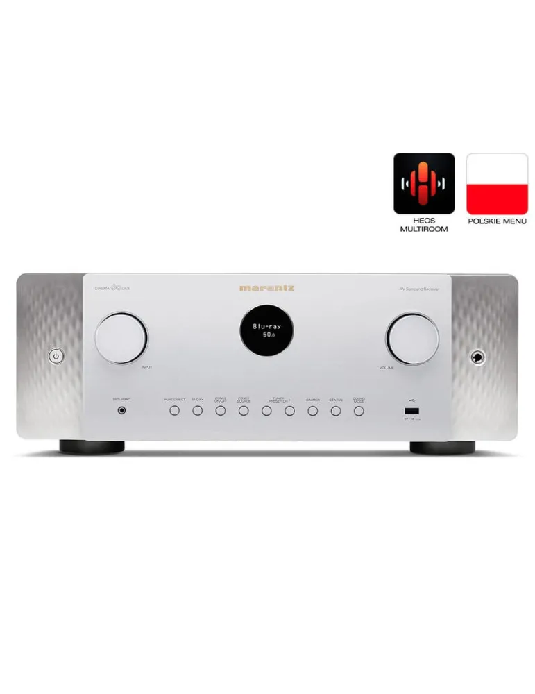 MARANTZ Marantz Cinema 60 DAB — Amplituner 7.2 z Dolby Atmos i HEOS