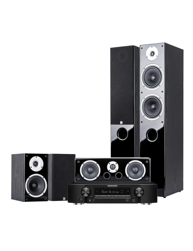 MARANTZ Zestaw Marantz NR1510 + Wilson Raptor 7/1/Vocal — 5.0 kino domowe z Bluetooth