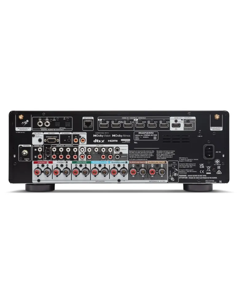 MARANTZ Marantz Cinema 60 DAB — Amplituner 7.2 z Dolby Atmos i HEOS