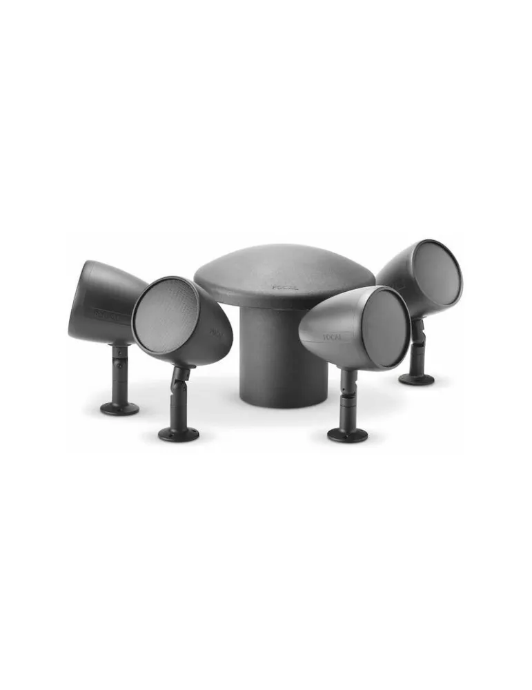 FOCAL Zestaw Focal Littora 4.1 — głośniki zewnętrzne IP55 z subwooferem