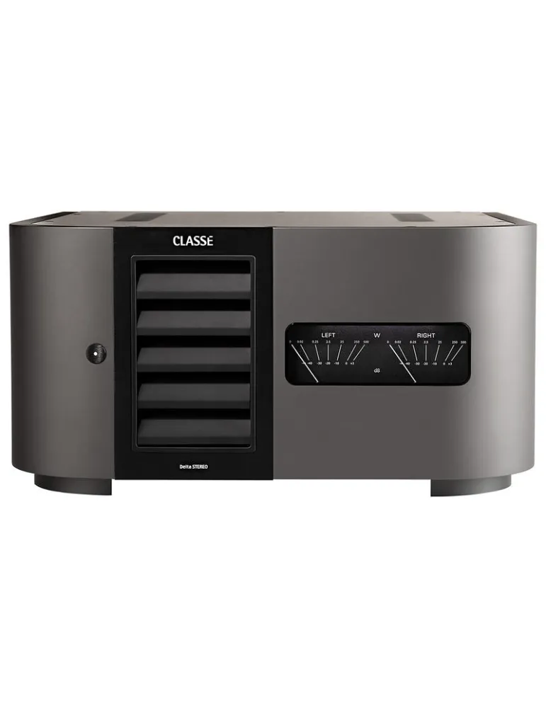 Classé Delta 3 Stereo — panel przedni z miernikami VU