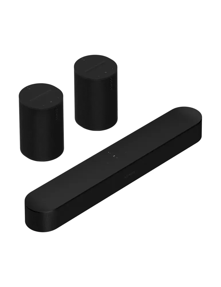 SONOS Zestaw Sonos Beam Gen2 + Era 100 — Profesjonalny dźwięk przestrzenny