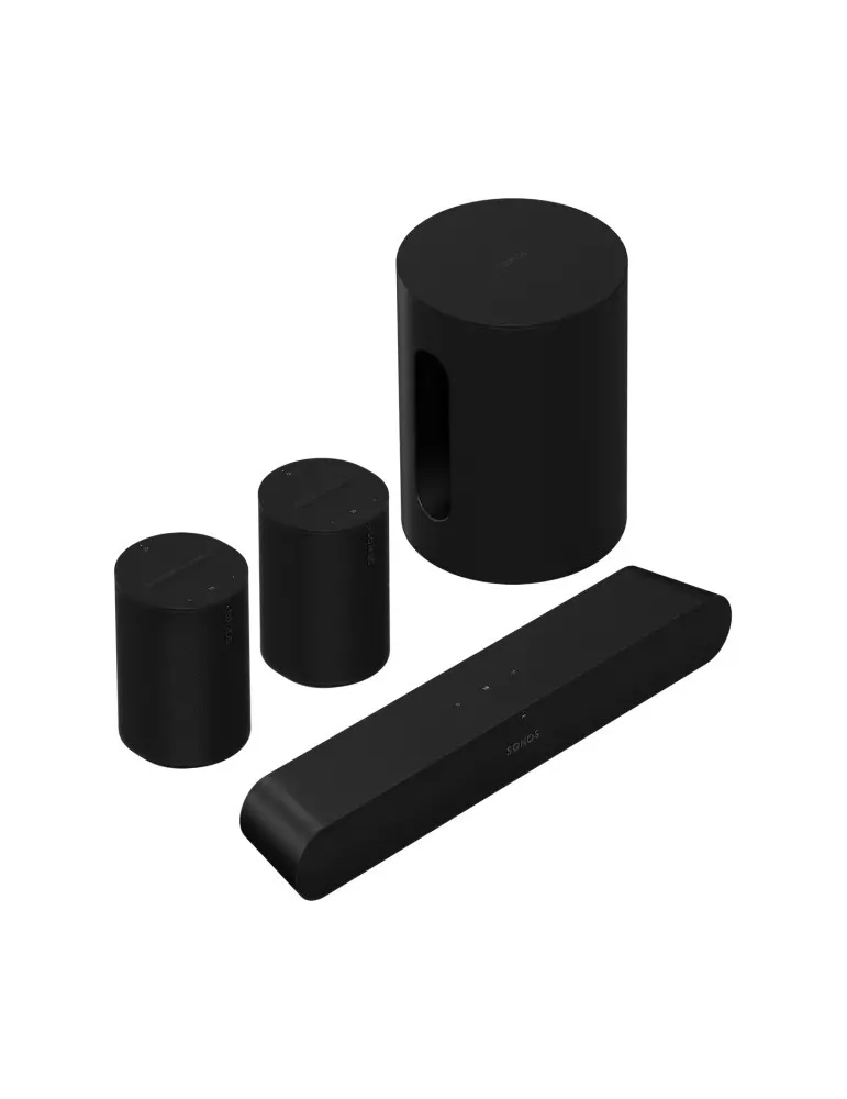 SONOS Zestaw Sonos Ray + Era 100 + Sub Mini — Dźwięk premium do domu z Wi-Fi