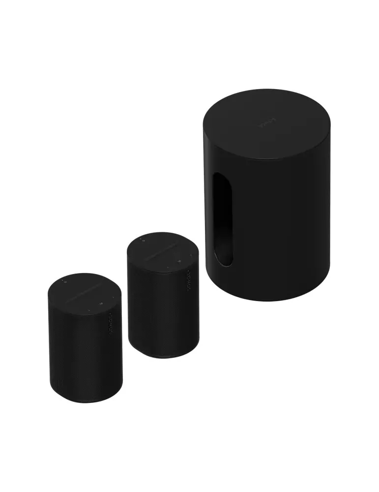 SONOS Zestaw Sonos Sub Mini + 2x Era 100 — Profesjonalne audio do domu