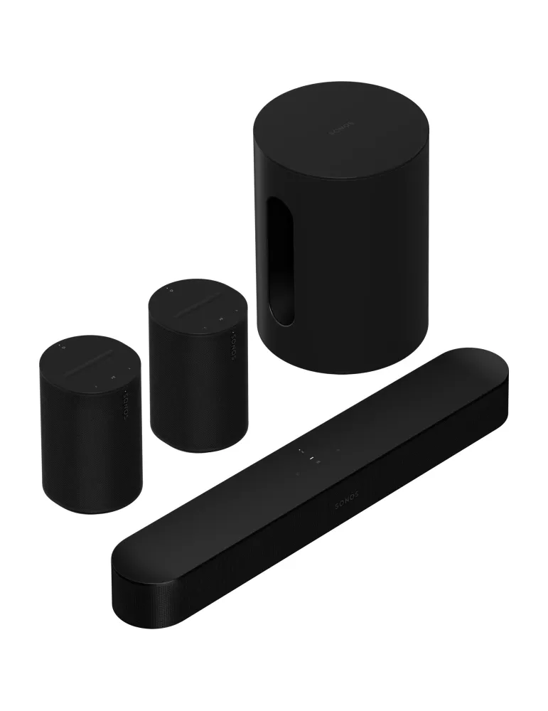 SONOS Zestaw Sonos Beam Gen 2 + Era 100 + Sub Mini — Profesjonalny system audio