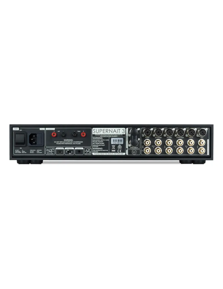 NAIM Naim Supernait 3 — Wzmacniacz zintegrowany premium dla audiofilów