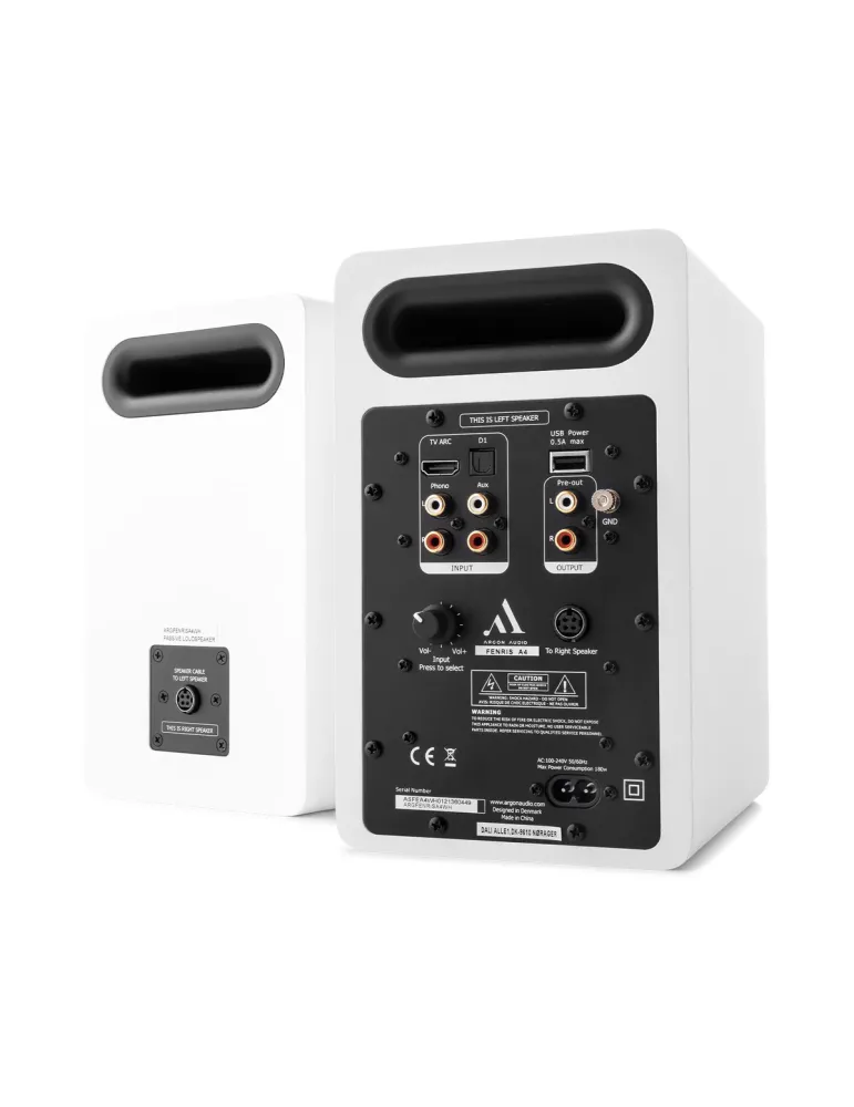 ARGON AUDIO Argon Audio Fenris A4 — Kolumny aktywne Bluetooth 5.0 z HDMI ARC do TV