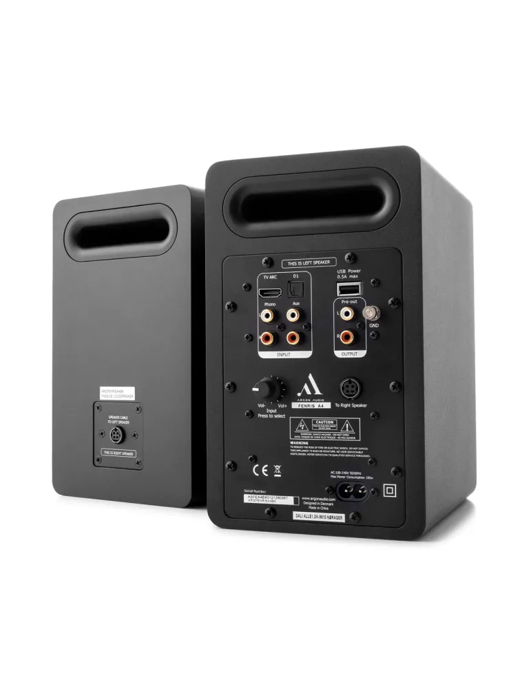 ARGON AUDIO Argon Audio Fenris A4 — Kolumny aktywne Bluetooth 5.0 z HDMI ARC do TV