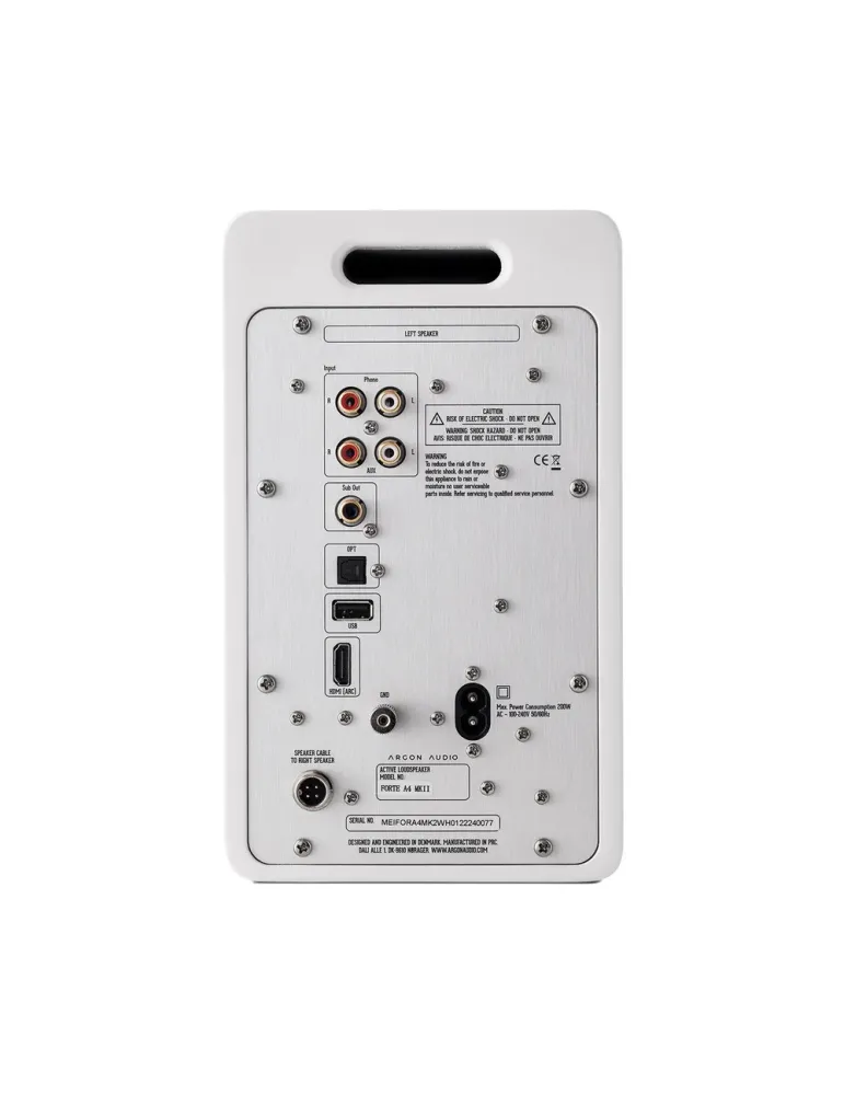 ARGON AUDIO Argon Audio Forte A4 MK2 — Kolumny aktywne z Bluetooth i HDMI ARC