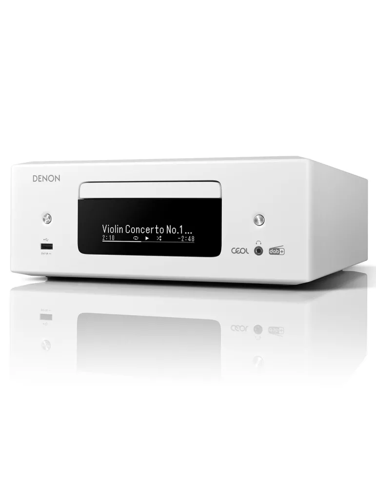 DENON Denon RCD-N12 DAB — Amplituner stereo z CD, Bluetooth i Wi-Fi