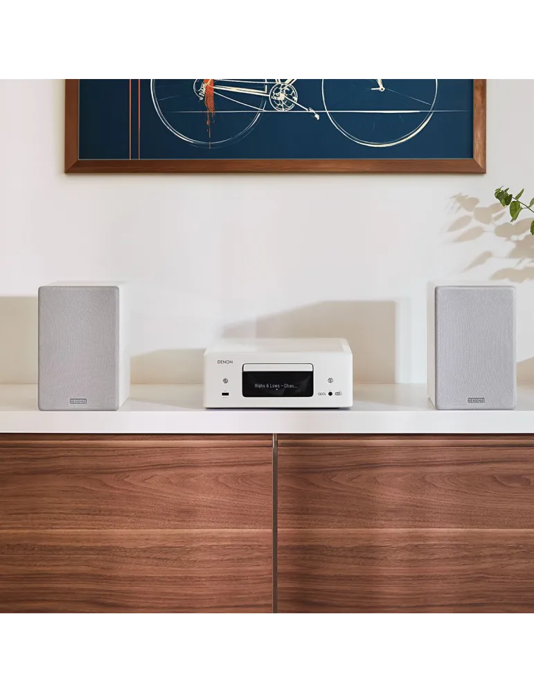 DENON Denon RCD-N12 DAB — Amplituner stereo z CD, Bluetooth i Wi-Fi