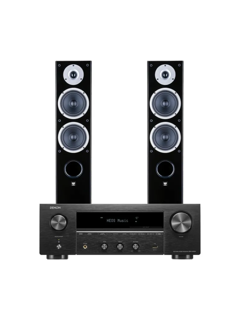 DENON Denon DRA-900H + Wilson RAPTOR 5 — Zestaw stereo Hi-Fi z Bluetooth i Wi-Fi