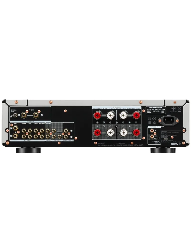 MARANTZ Marantz Model 50 — Wzmacniacz zintegrowany stereo, czarny/srebrny
