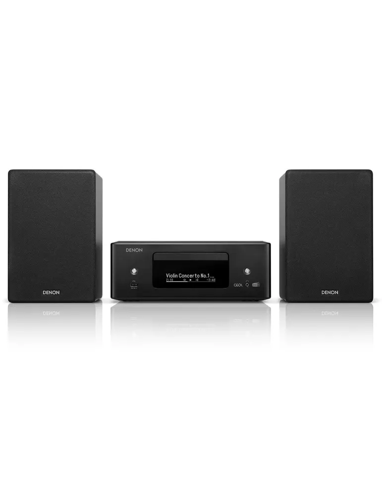 DENON Denon Ceol N12 DAB — Mini wieża stereo z Bluetooth, Wi-Fi i HEOS