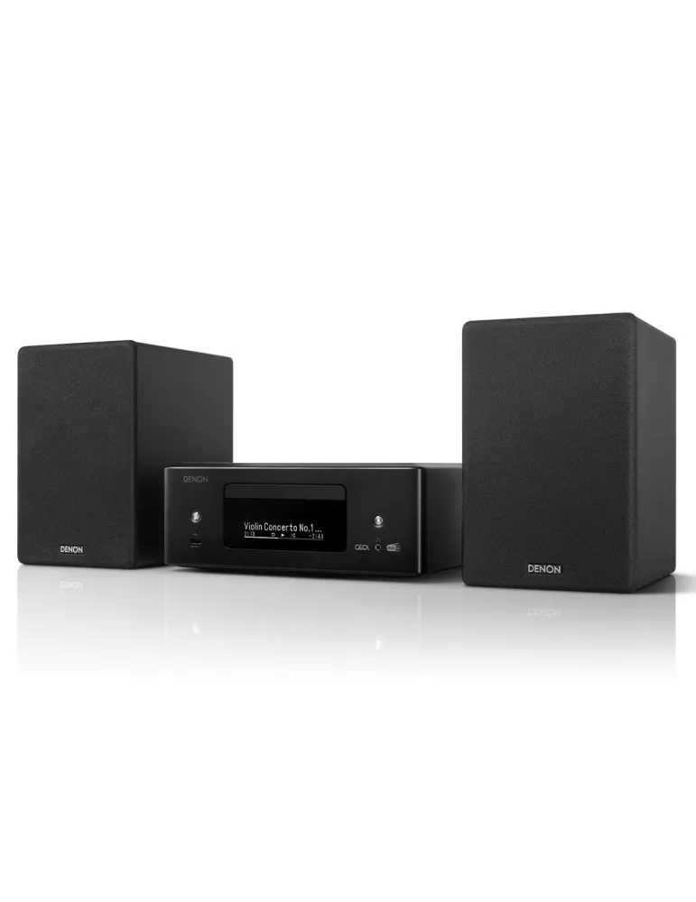 DENON Denon Ceol N12 DAB — Mini wieża stereo z Bluetooth, Wi-Fi i HEOS
